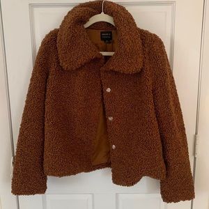 Brown Teddy Coat